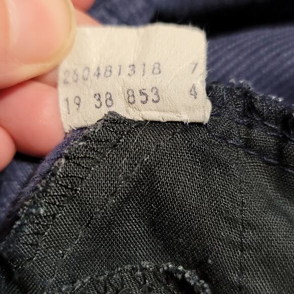 Killer Rare Vintage Style OG Big E Levi's Straight Leg High Waist Corduroy Pants - Picture 10 of 10